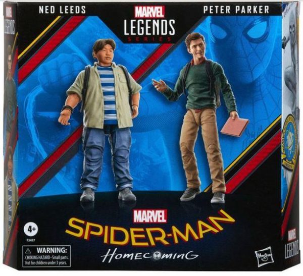 ΦΙΓΟΥΡΑ Hasbro Fans - Marvel Spider-Man Homecoming Legends Series - Ned Leeds & Peter Parker Action Figures